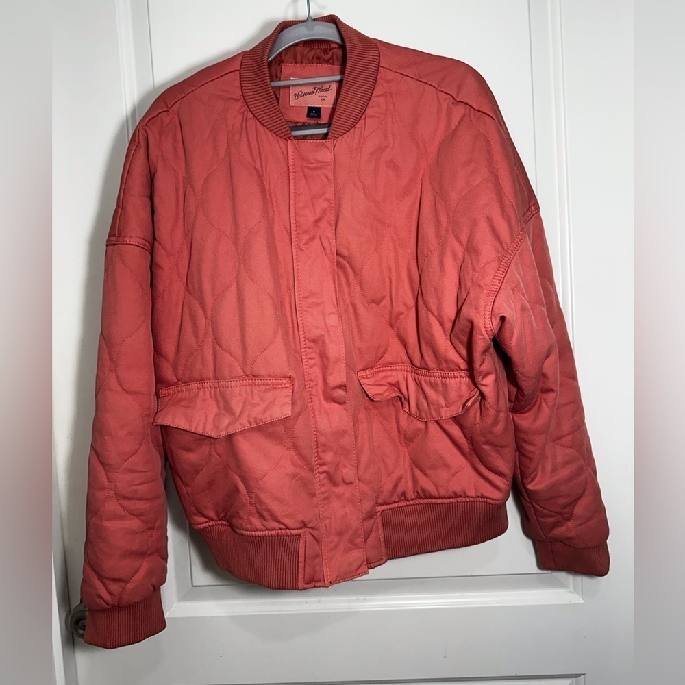 Universal Thread Pink Bomber Jacket - image 2